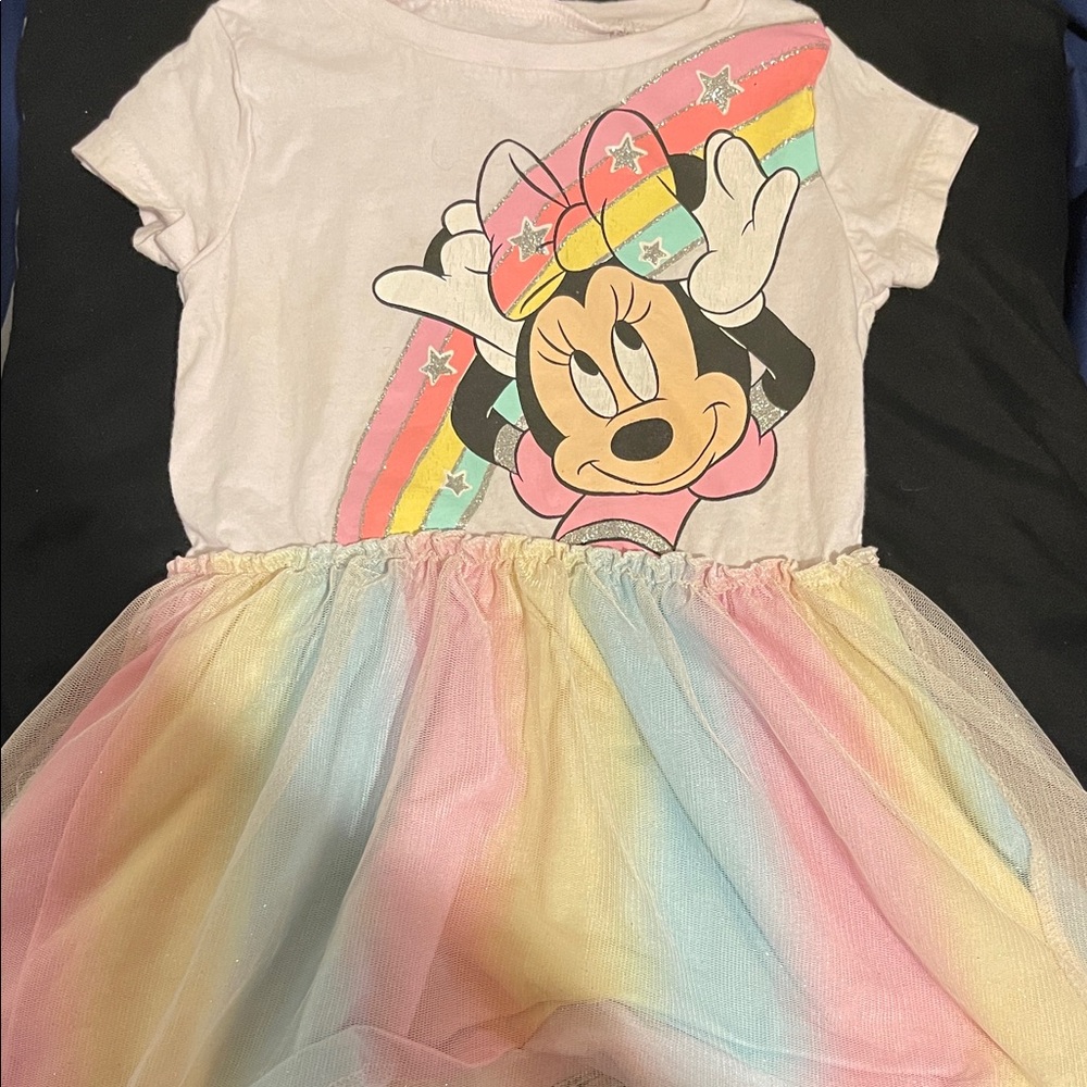 Disney Minnie Mouse Pink Toddler Dress